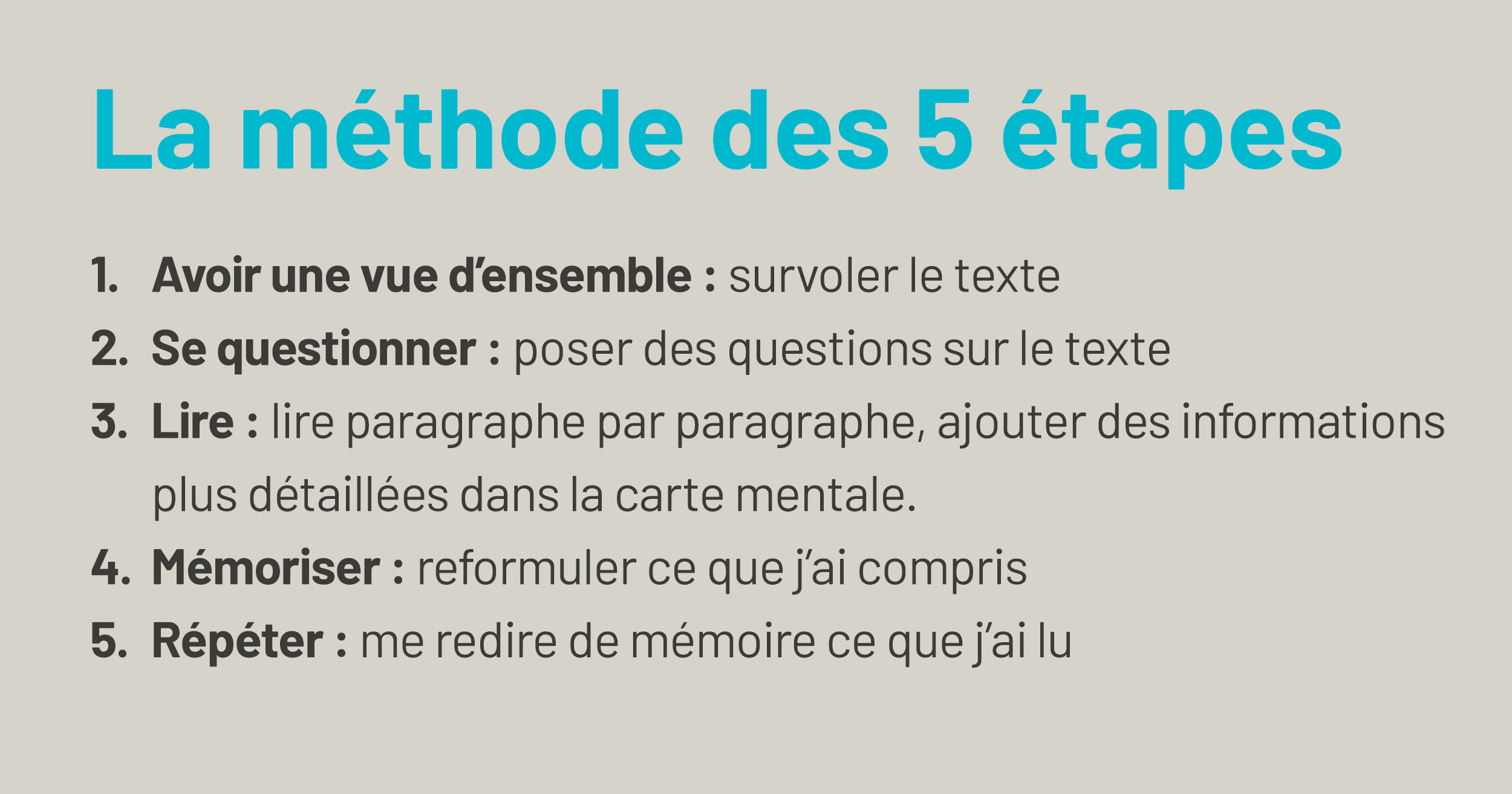 5 étapes pour lire efficacement